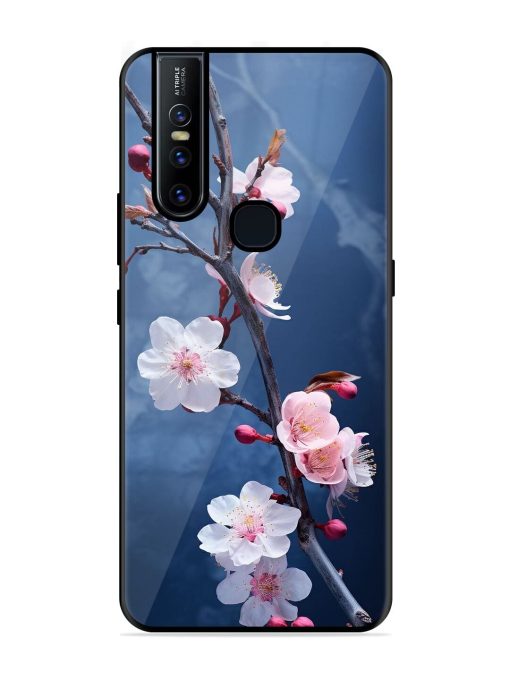 Delicate Blossoms Glossy Soft Edge Case for Vivo V15 Chachhi