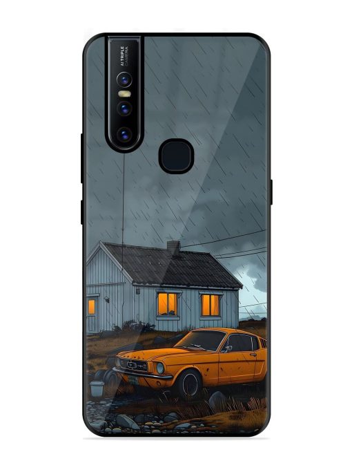 Rainy Day Retreat Glossy Soft Edge Case for Vivo V15 Chachhi