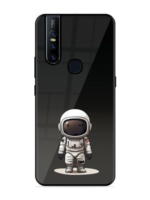 Neon Astronaut Glossy Soft Edge Case for Vivo V15 Chachhi