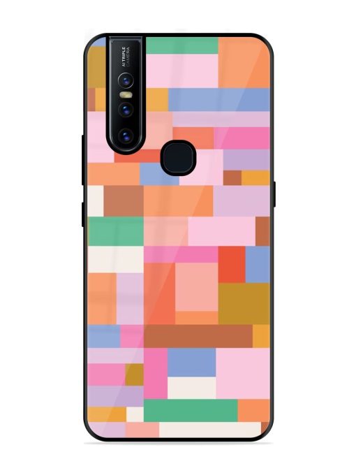 Colorful Chaos Glossy Soft Edge Case for Vivo V15 Chachhi