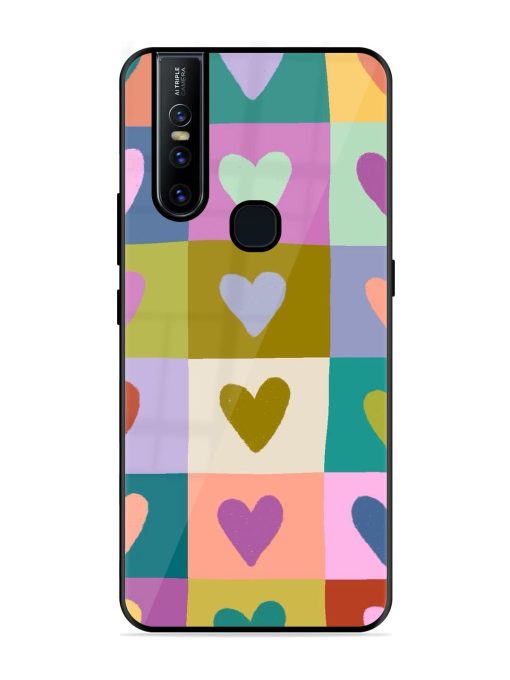 Box Of Hearts Glossy Soft Edge Case for Vivo V15 Chachhi