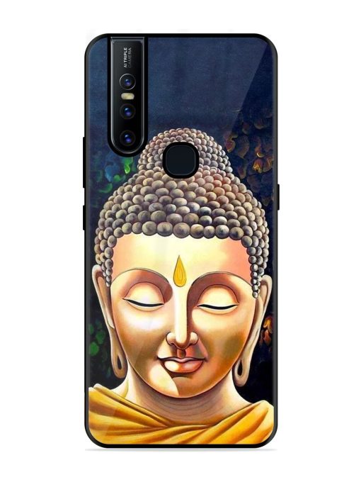 Buddha Face Glossy Soft Edge Case for Vivo V15 Chachhi