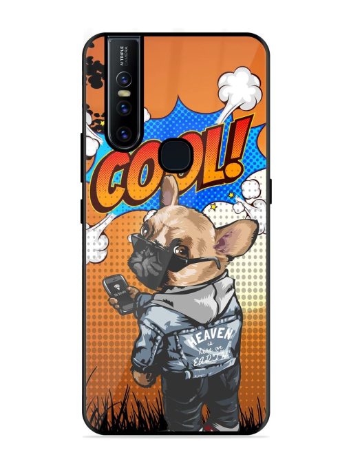 Cool Pup Glossy Soft Edge Case for Vivo V15 Chachhi