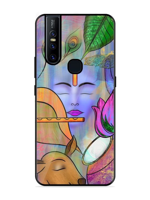 Divine Serenity Glossy Soft Edge Case for Vivo V15 Chachhi