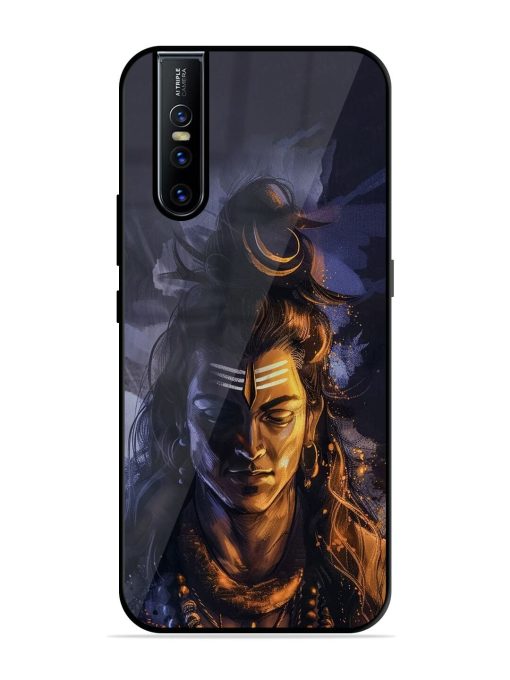 Lord Shiva Glossy Soft Edge Case for Vivo V15 Pro