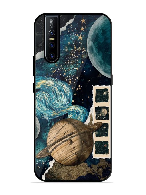 Celestial Tapestry Glossy Soft Edge Case for Vivo V15 Pro