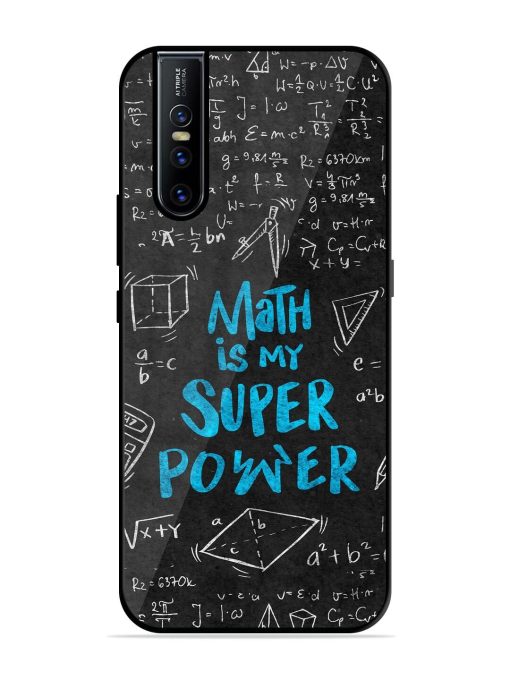 Math Magic Glossy Soft Edge Case for Vivo V15 Pro