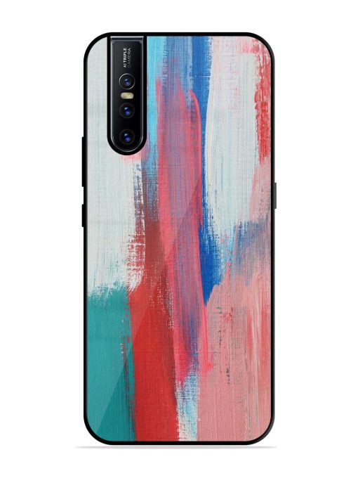 Colorful Chaos Glossy Soft Edge Case for Vivo V15 Pro