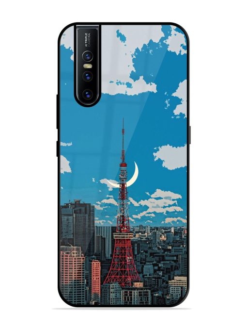 Tokyo Twilight Glossy Soft Edge Case for Vivo V15 Pro