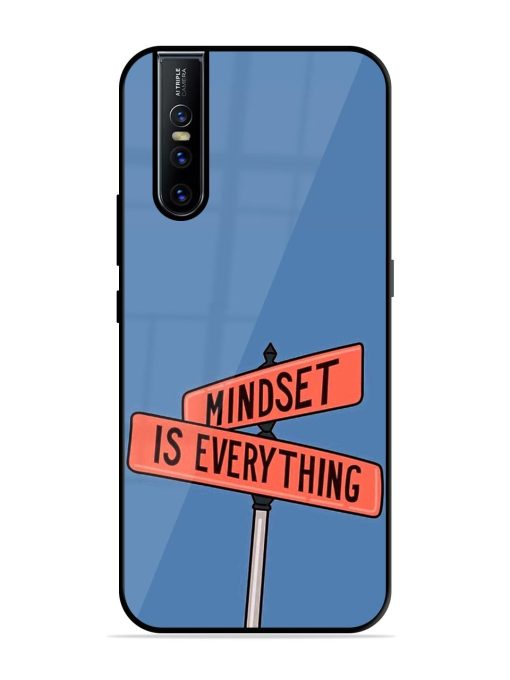 Mindset Matters Glossy Soft Edge Case for Vivo V15 Pro