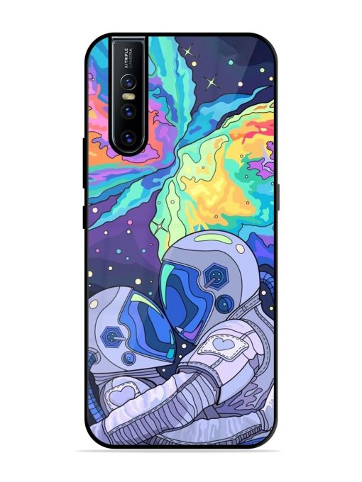 Cosmic Love Glossy Soft Edge Case for Vivo V15 Pro