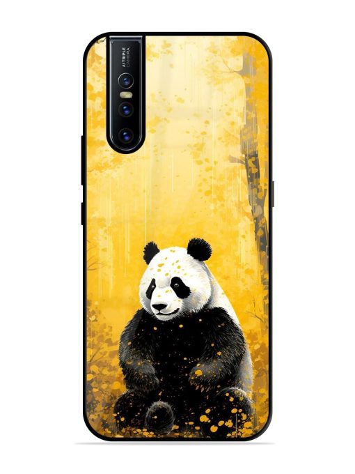 Golden Solitude Glossy Soft Edge Case for Vivo V15 Pro