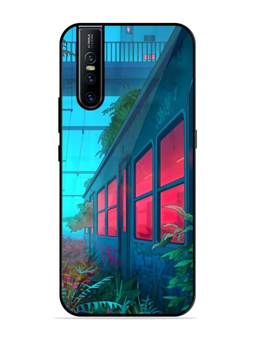 Urban Jungle Glossy Soft Edge Case for Vivo V15 Pro