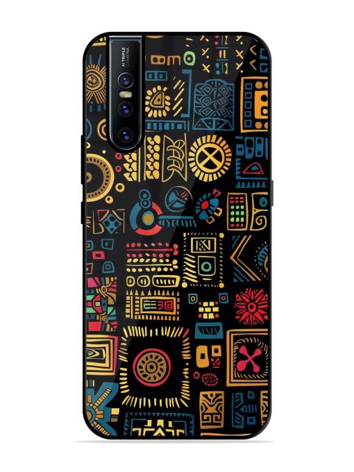 Tribal Tapestry Glossy Soft Edge Case for Vivo V15 Pro