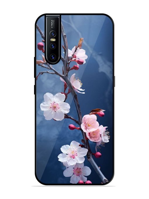 Delicate Blossoms Glossy Soft Edge Case for Vivo V15 Pro