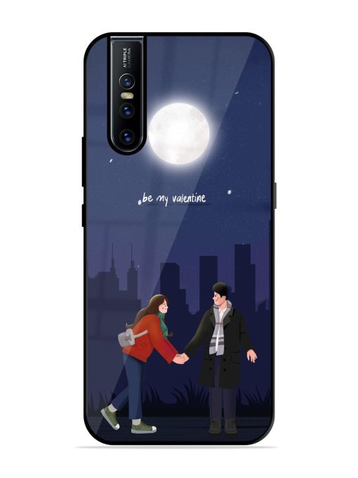 Moonlight Proposal Glossy Soft Edge Case for Vivo V15 Pro