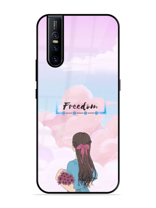 Skyward Dreams Glossy Soft Edge Case for Vivo V15 Pro