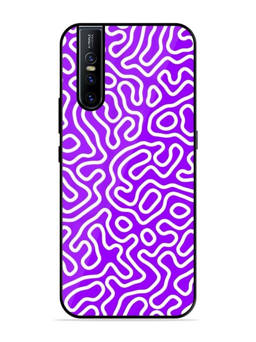 Wavy Wonder Glossy Soft Edge Case for Vivo V15 Pro