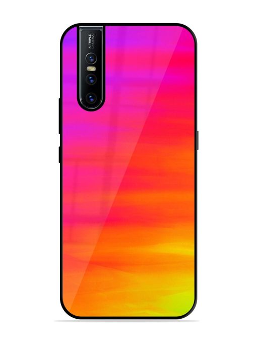 Neon Horizon Glossy Soft Edge Case for Vivo V15 Pro