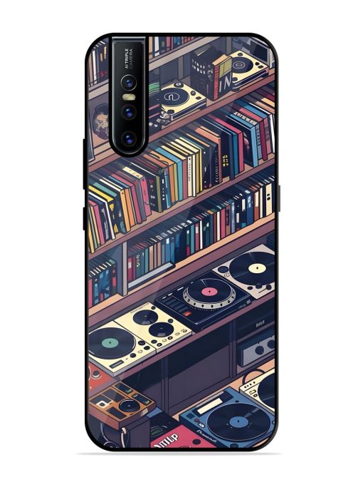 Music Lover'S Haven Glossy Soft Edge Case for Vivo V15 Pro