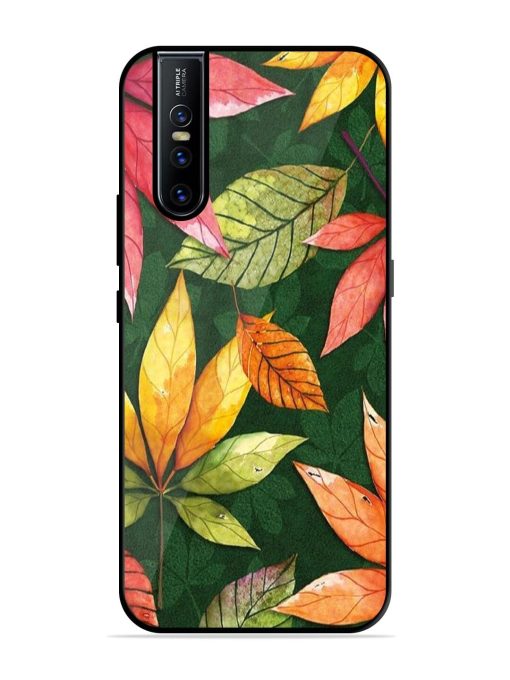 Autumn'S Embrace Glossy Soft Edge Case for Vivo V15 Pro