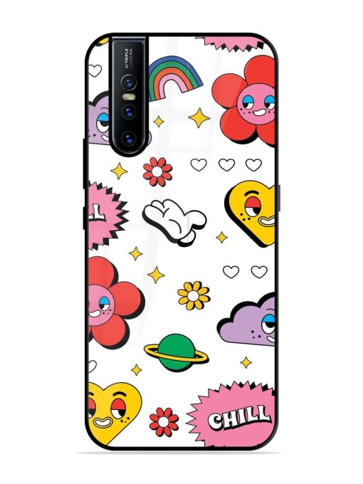 Whimsical Wonderland Glossy Soft Edge Case for Vivo V15 Pro