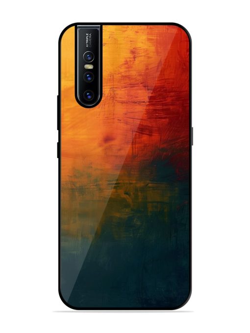 Golden Hour Canvas Glossy Soft Edge Case for Vivo V15 Pro