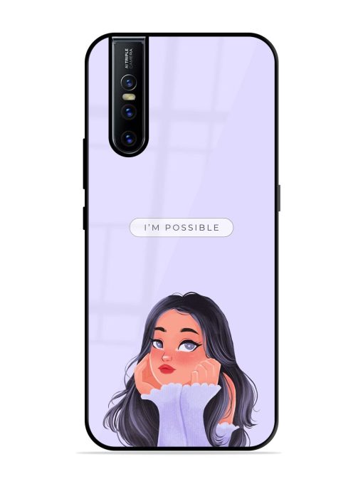 Im Possible Glossy Soft Edge Case for Vivo V15 Pro