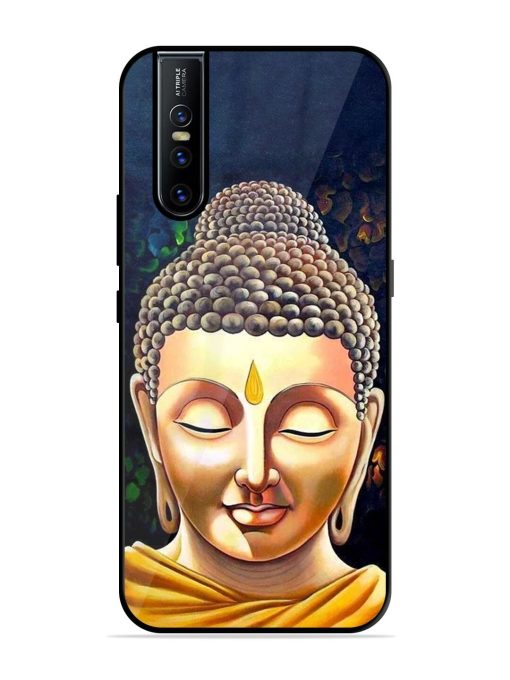 Buddha Face Glossy Soft Edge Case for Vivo V15 Pro