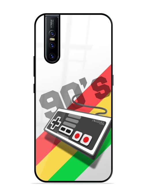 90S Nostalgia Glossy Soft Edge Case for Vivo V15 Pro