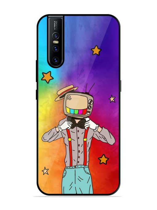 Tv Personality Glossy Soft Edge Case for Vivo V15 Pro