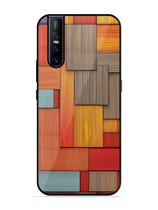 Woodsy Wonders Glossy Soft Edge Case for Vivo V15 Pro