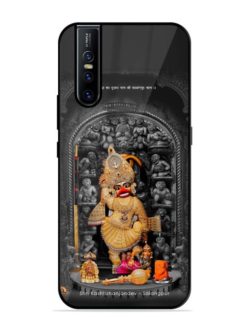 Shri Kashtabhanjandev Glossy Soft Edge Case for Vivo V15 Pro