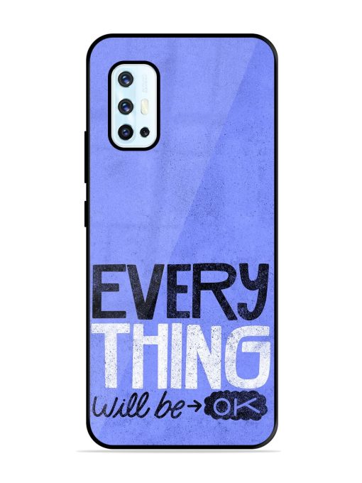 Hopeful Hues Glossy Soft Edge Case for Vivo V17 Chachhi