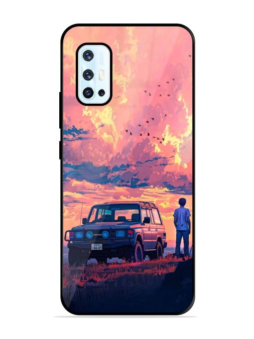 Solitude'S Horizon Glossy Soft Edge Case for Vivo V17 Chachhi