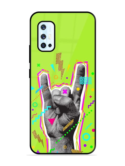 Neon Rock Glossy Soft Edge Case for Vivo V17 Chachhi