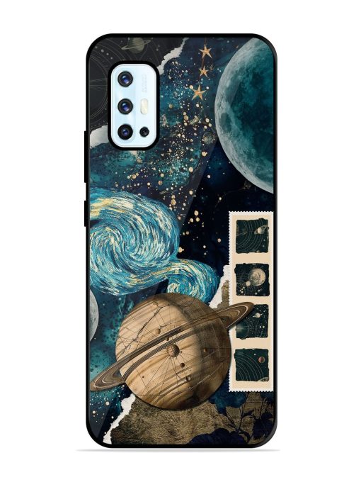 Celestial Tapestry Glossy Soft Edge Case for Vivo V17 Chachhi