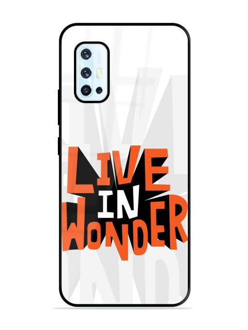 Wonder Burst Glossy Soft Edge Case for Vivo V17 Chachhi