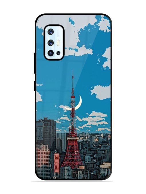 Tokyo Twilight Glossy Soft Edge Case for Vivo V17 Chachhi