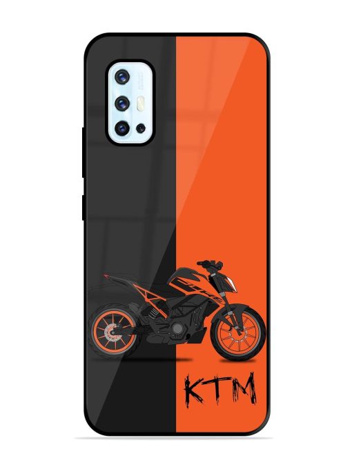 Orange Beast Glossy Soft Edge Case for Vivo V17 Chachhi