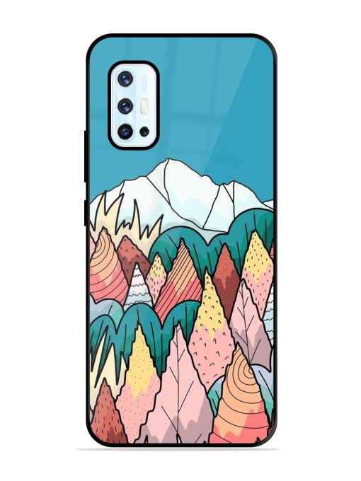 Mountain Dreamscape Glossy Soft Edge Case for Vivo V17 Chachhi