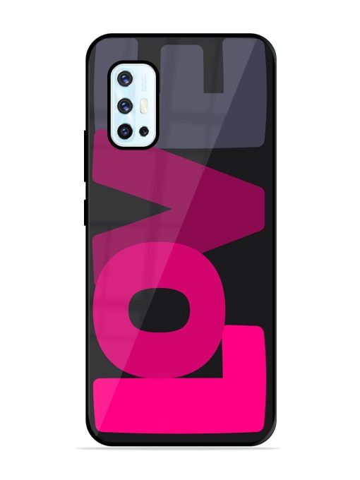 Pixelated Pastel Glossy Soft Edge Case for Vivo V17 Chachhi