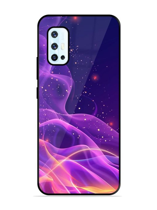 Cosmic Currents Glossy Soft Edge Case for Vivo V17 Chachhi