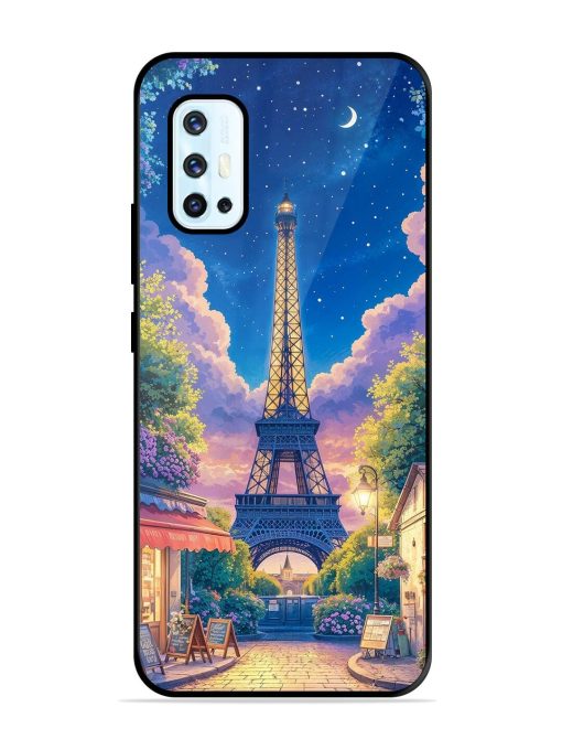 Twilight In Paris Glossy Soft Edge Case for Vivo V17 Chachhi