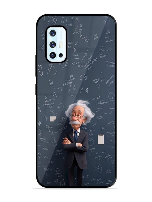 Albert Einstein Glossy Soft Edge Case for Vivo V17 Chachhi