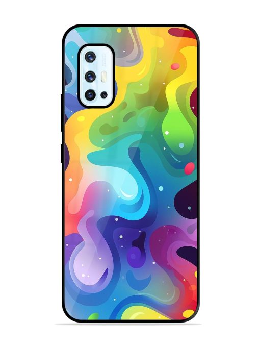 Rainbow River Glossy Soft Edge Case for Vivo V17 Chachhi