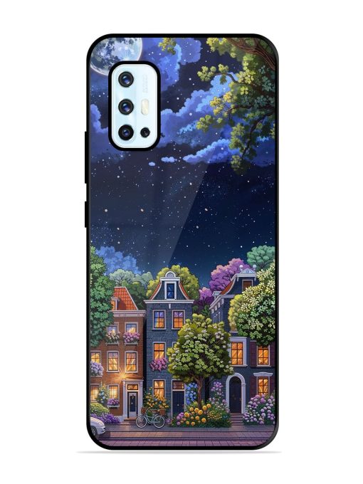 Moonlit Streets Glossy Soft Edge Case for Vivo V17 Chachhi