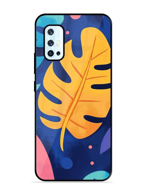 Tropical Tapestry Glossy Soft Edge Case for Vivo V17