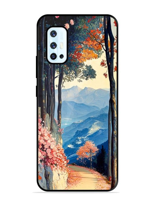 Mountainside Serenity Glossy Soft Edge Case for Vivo V17 Chachhi