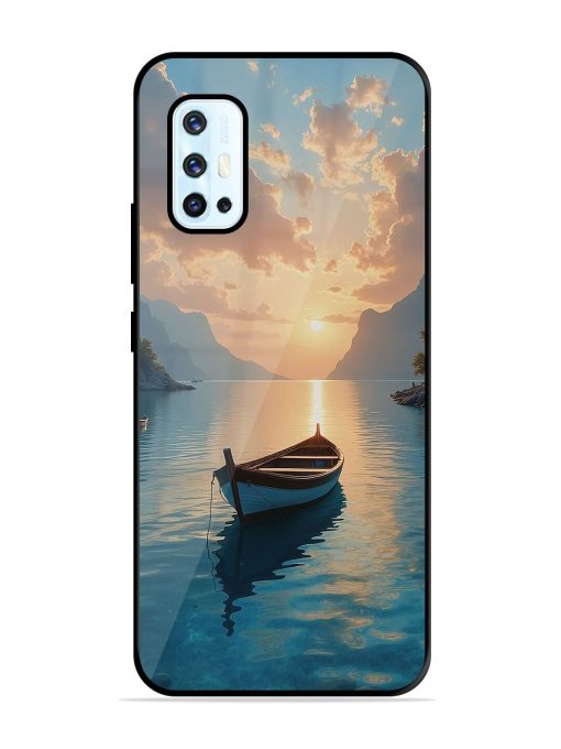 Serene Sunset Glossy Soft Edge Case for Vivo V17 Chachhi